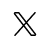 X logo