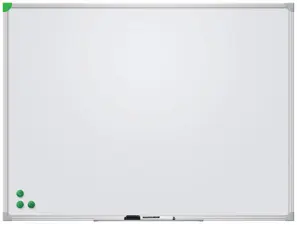 FRANKEN Tableau blanc U-Act! Line, émaillé, 900 x 600 mm