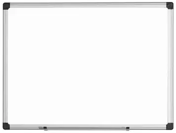 Bi-Office Tableau blanc "Maya", 1.800 x 1.200 mm, émaillé