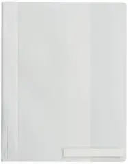 DURABLE Chemise à lamelle, format A4, en PVC, blanc