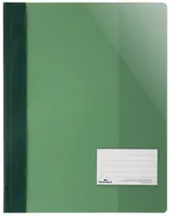 DURABLE Chemise à lamelle extra large, A4+, PVC, vert