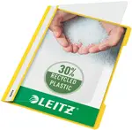 LEITZ chemise à lamelle Standard, format A4, PP, jaune