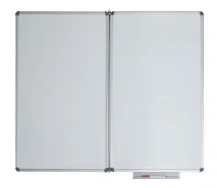 MAUL Tableau blanc mural MAULstandard, (H)1.000 mm,repliable