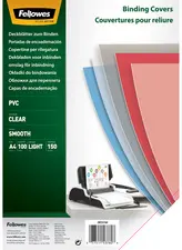 Fellowes Couverture, A4, PVC, 0,24 mm, transparent