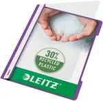 LEITZ chemise à lamelle Standard, format A4, PP, violet,