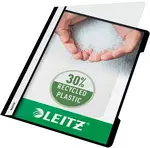 LEITZ chemise à lamelle Standard, format A4, PP, noir,