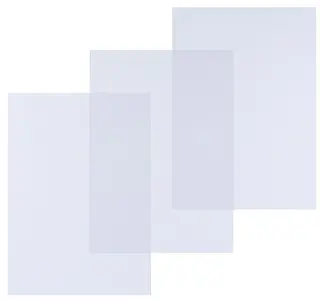 pavo Plats de couverture, A3, PVC, 0,15 mm, transparent
