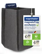 magnetoplan Pot à crayons magnetoTray, petit, gris