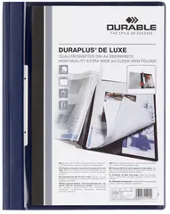 DURABLE Chemise à lamelle DURAPLUS de Luxe, A4, noir