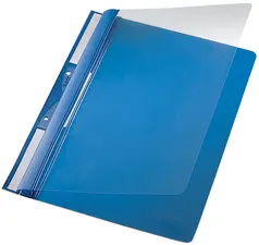 LEITZ chemise accrochable universelle, A4, en PVC, bleu,