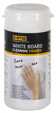 Bi-Office Lingettes nettoyantes tableau blanc, 100 pièces