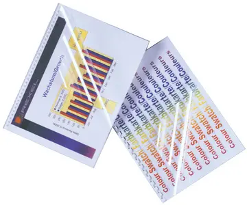 GBC Couverture de reliure HiClear, format A4, PVC, 0,20 mm
