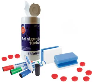 FRANKEN Kit de démarrage pour tableau blanc, magnétique