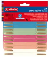 herlitz Relieur à lamelle, carton recyclé, assorti