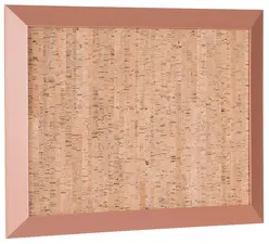 Bi-Office Tableau design en liège Kamashi, 600x450mm, cuivre