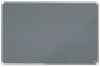 nobo Tableau d'affichage en feutre Premium Plus, gris