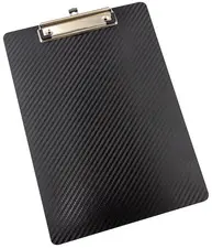 WEDO Porte-bloc aspect carbone, A4, en PP, noir
