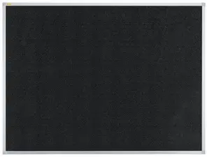 FRANKEN Tableau en textile X-tra!Line, 900 x 1.800 mm, noir