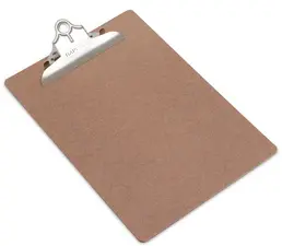 RAPESCO Porte-bloc, panneau de particules, A4, brun