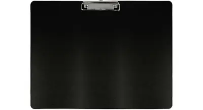 WESTCOTT Porte-bloc à pince, plastifié, A3 paysage, noir