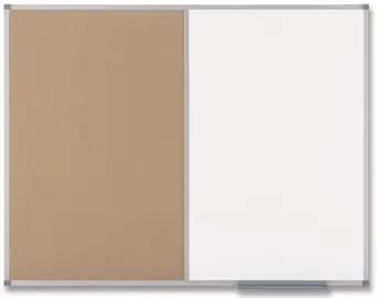 nobo Tableau mixte, fond blanc/liège, dimensions:(L)1.200 x