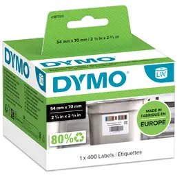 DYMO Etiquettes de rotation de stock LabelWriter, blanc