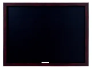 Bi-Office Tableau noir Optimum, 600 x 450 mm, cerisier
