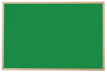 Bi-Office Tableau noir, bois naturel, 900 x 600 mm, vert