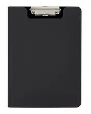 MAUL Porte-bloc à pince, A4, en plastique, noir