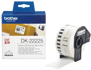 brother DK-N55224 Etiquettes en continu papier, 54mm x30,48m