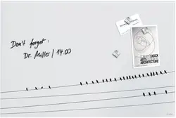sigel Tableau magnétique en verre Artverum Little Birds