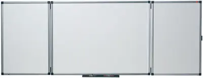 nobo Tableau Blanc tryptique, (L)1.200 x (H)900mm