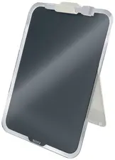 LEITZ Chevalet de bureau en verre Cosy, gris