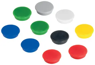 FRANKEN Aimant rond, force adhésive: 0,3 kg, diamètre: 24 mm