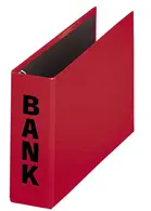 PAGNA Bankordner "Basic Colours", für Kontoauszüge, rot