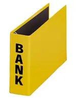 PAGNA Bankordner "Basic Colours", für Kontoauszüge, gelb