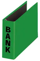 PAGNA Bankordner "Basic Colours", für Kontoauszüge, grün