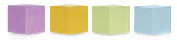 magnetoplan Aimant néodyme Wood Series Cube, coloré