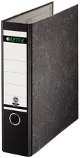 LEITZ Classeur marbré nuageux, 180 dégrés, A4, 80 mm, noir
