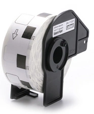 rillstab Etiquettes en rouleau, 17 x 54 mm, blanc, permanent