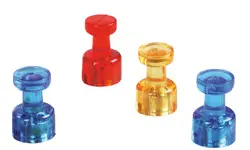 magnetoplan Porte-mémo aimanté, diamètre: 11 mm, bleu