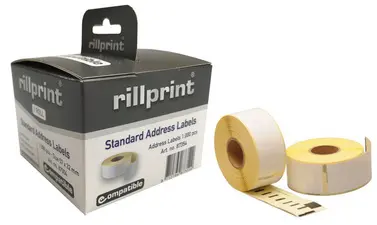 rillstab Rouleau d'étiquettes, 104 x 158 mm, blanc