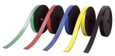 nobo Bande magnétique, (l)5 mm x (L)2 m, bleu