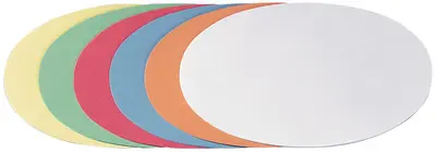 FRANKEN Carte de présentation, oval, 190 x 110 mm