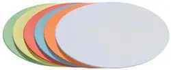 FRANKEN Carte de présentation, oval, auto-collant
