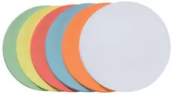 FRANKEN Carte de présentation, rond, autocollant, assorti