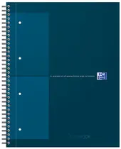 Oxford International Cahier NOTEBOOK, A4, quadrillé, pétrole