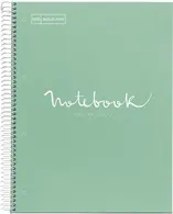 MIQUELRIUS Cahier à spirale "Notebook EMOTIONS", A4, menthe