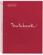 MIQUELRIUS Cahier à spirale "Notebook EMOTIONS", A4, rouge