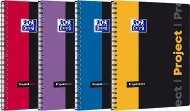 Oxford Etudiants Cahier "PROJECTBOOK", A4+, quadrillé